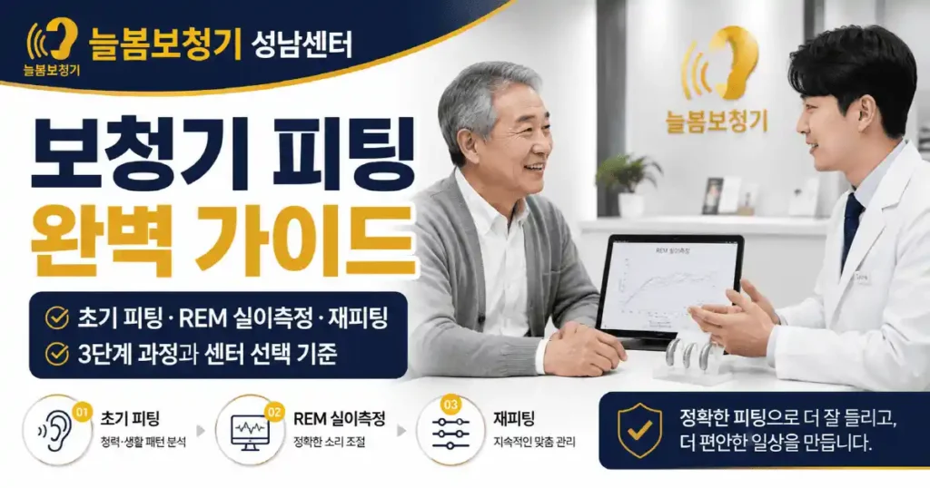 보청기피팅완벽 가이드